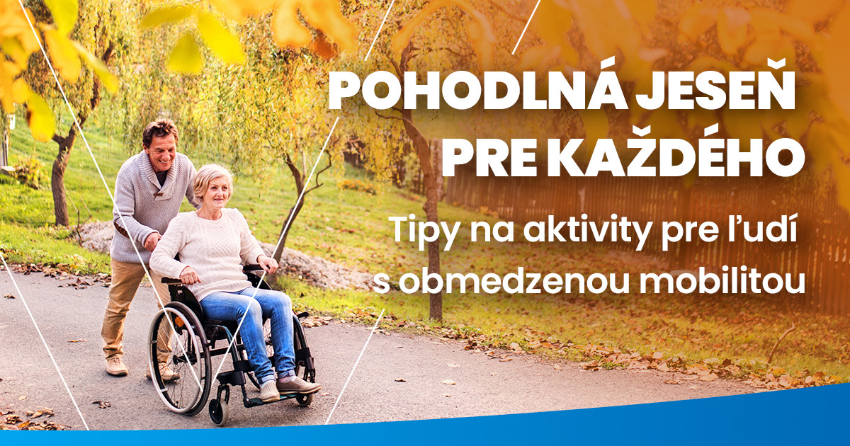 Tipy na aktivity pre ľudí s obmedzenou mobilitou počas jesene