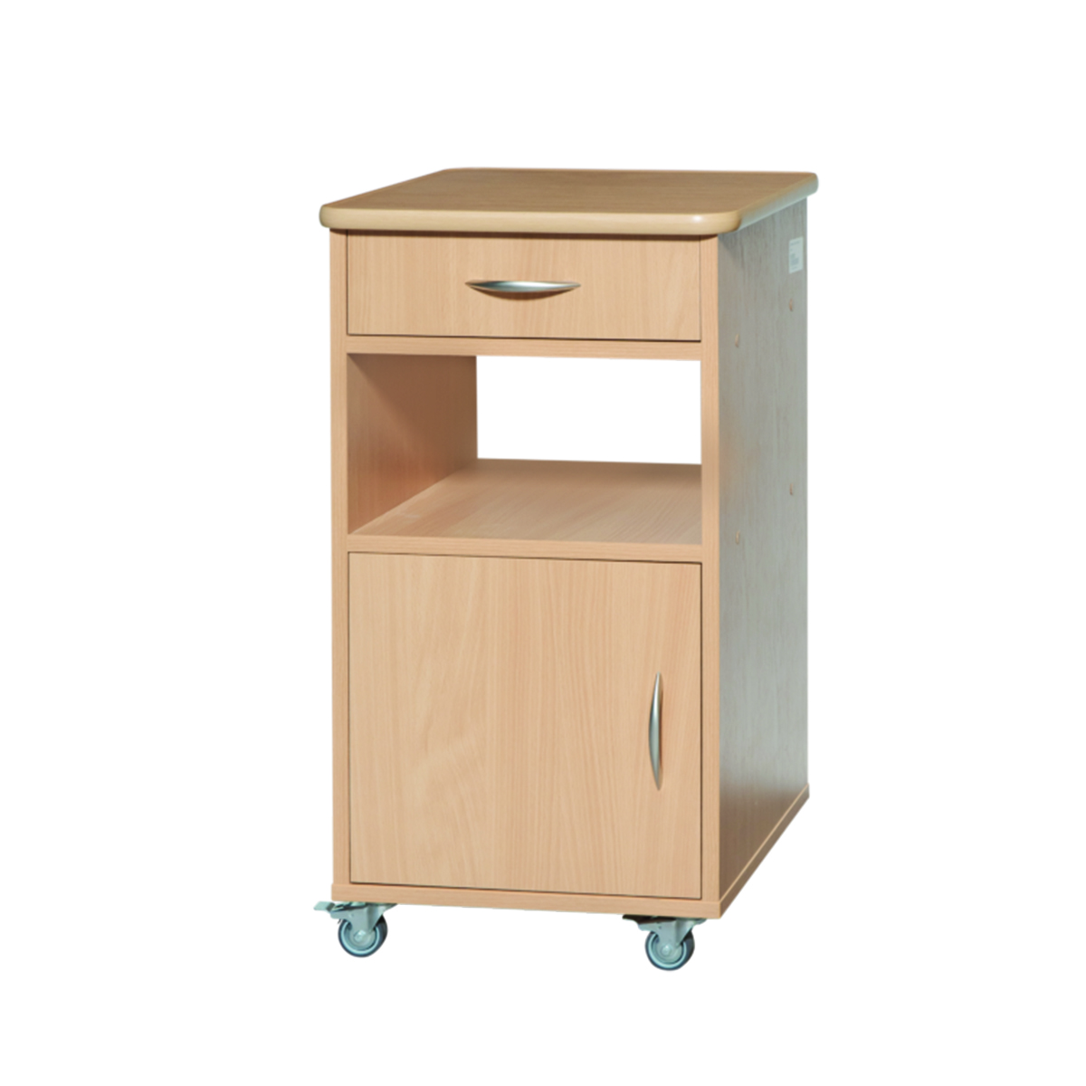 Nočný stolík, drevený - BASIC